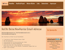 Tablet Screenshot of newwarrior.eu